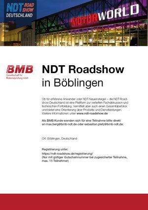 NDT Roadshow